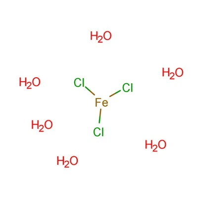 10025-77-1 Iron Chloride Hexahydrate Cl3FeH12O6