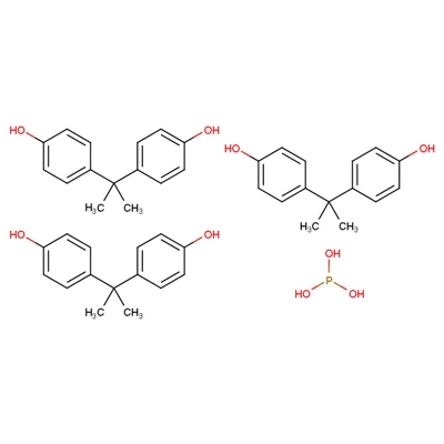 1 Ton 4235-90-9 4-[2-(4-hydroxyphenyl)propan-2-yl]phenol,phosphorousaci C45H45O6P