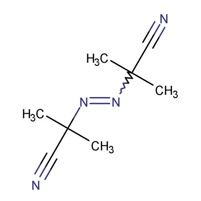100kg 99.99% 78-67-1 2,2'-Azobis(2-methylpropionitrile) AIBN Porofor-57 C8H12N4