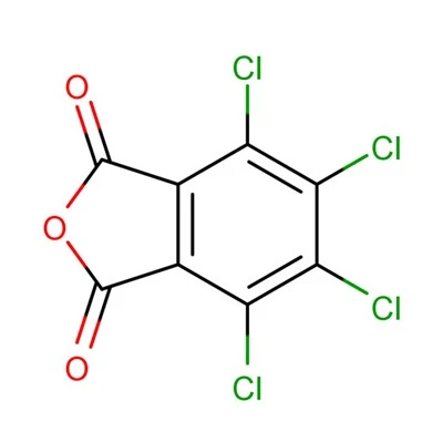 100kg 117-08-8 Tetrachlorophthalic Anhydride C8Cl4O3