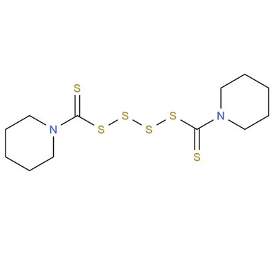 120-54-7 Bis(pentamethylene)thiuram Tetrasulfide Rubber Accelerator TRA C12H20N2S6
