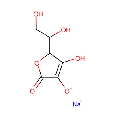 134-03-2 Sodium Ascorbate C6H7NaO6