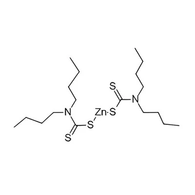 136-23-2 Zinc Dibutyl Dithiocarbamate ZDBC（BZ）C18H36N2S4Zn