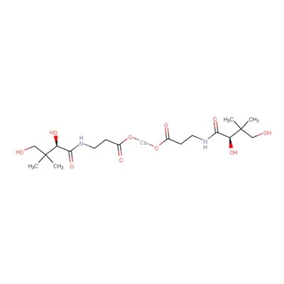 137-08-6 D-(+)-Pantothenic Acid Calcium Salt C9H17NO5.1/2Ca