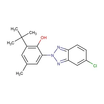144856-53-1 2-tert-butyl-6-(5-chloro-2H-benzotriazol-2-yl)-4-methylphenol C17H18ClN3O