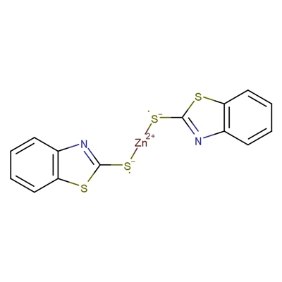 CAS:18907-31-8 Accelerator MZ;Zinc, Bis(2(3H)-benzothiazolethionato-κN3,κS2)-, (T-4)-