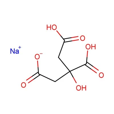 18996-35-5 Sodium Dihydrogen Citrate C6H7NaO7
