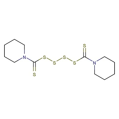 1TON 120-54-7 Tetrasulfide,bis(piperidinothiocarbonyl); Soxinoltra C12H20N2S6