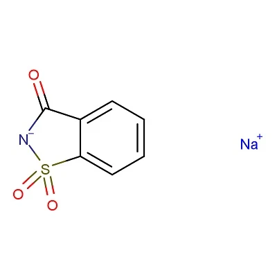 1ton 128-44-9 1,2-Benzisothiazol-3(2H)-one 1,1-dioxide Sodium Salt C7H4NNaO3S