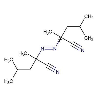 1TON 4419-11-8 ABVN 2,2'-Azobis(2,4-dimethyl)valeronitrile C14H24N4