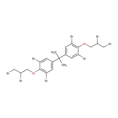 10ton 21850-44-2 Tetrabromobisphenol A Bis(dibromopropyl Ether) C21H20Br8O2