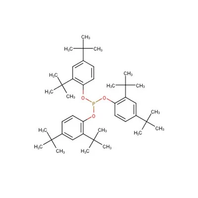 31570-04-4 Tris(2,4-di-tert-butylphenyl) Phosphite Antioxidant 168 C42H63O3P