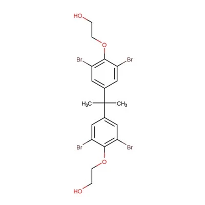 4162-45-2 4,4'-Isopropylidenebis[2-(2,6-dibromophenoxy)ethanol] C19H20Br4O4