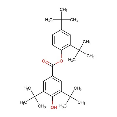 100KG 4221-80-1 Benzoic Acid, 3,5-bis(1,1-dimethylethyl)-4-hydroxy-, 2,4-bis(1,1-dimethylethyl)phenyl Ester C29H42O3
