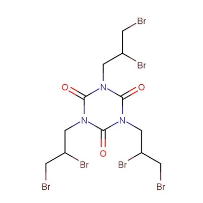 1ton 52434-90-9 TRIS(2,3-DIBROMOPROPYL) ISOCYANURATE C12H15Br6N3O3