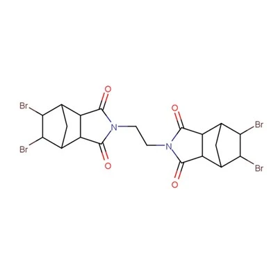2tons 52907-07-0 N,N'-(ethylene)bis[4,5-dibromohexahydro-3,6- C20H20Br4N2O4