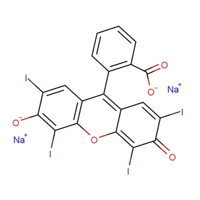 1ton 568-63-8 ERYTHROSINE B STAIN C20H6I4Na2O5