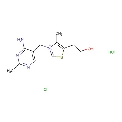 67-03-8 Thiamine Hydrochloride C12H18Cl2N4OS