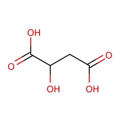 1TON 6915-15-7 Hydroxy-butanedioic Acid C4H6O5