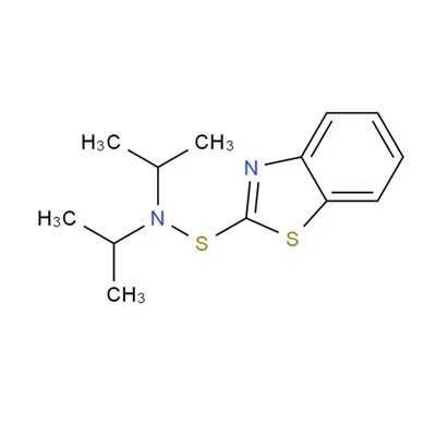 95-29-4 N,N-DIISOPROPYLBENZOTHIAZOLE-2-SULFENAMIDE Rubber Accelerator DIBS C13H18N2S2